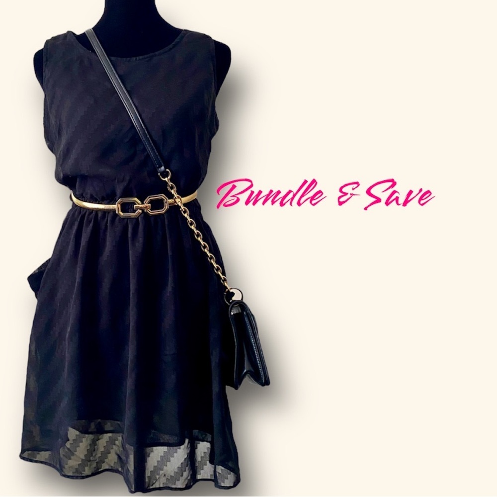 Open Back Skater Dress
